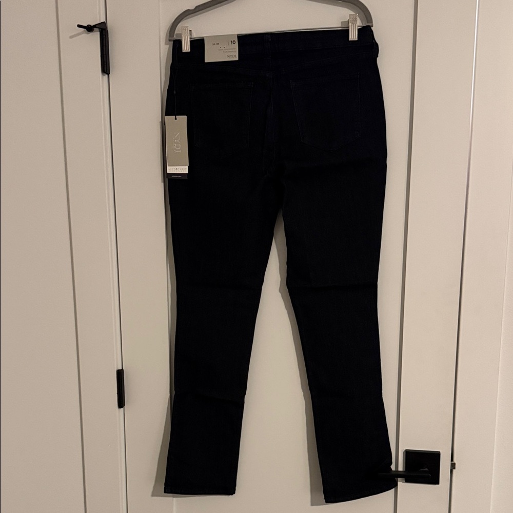 NWT NYDJ Women's Dark Blue Parker Slim Jeans - Picture 4 of 4